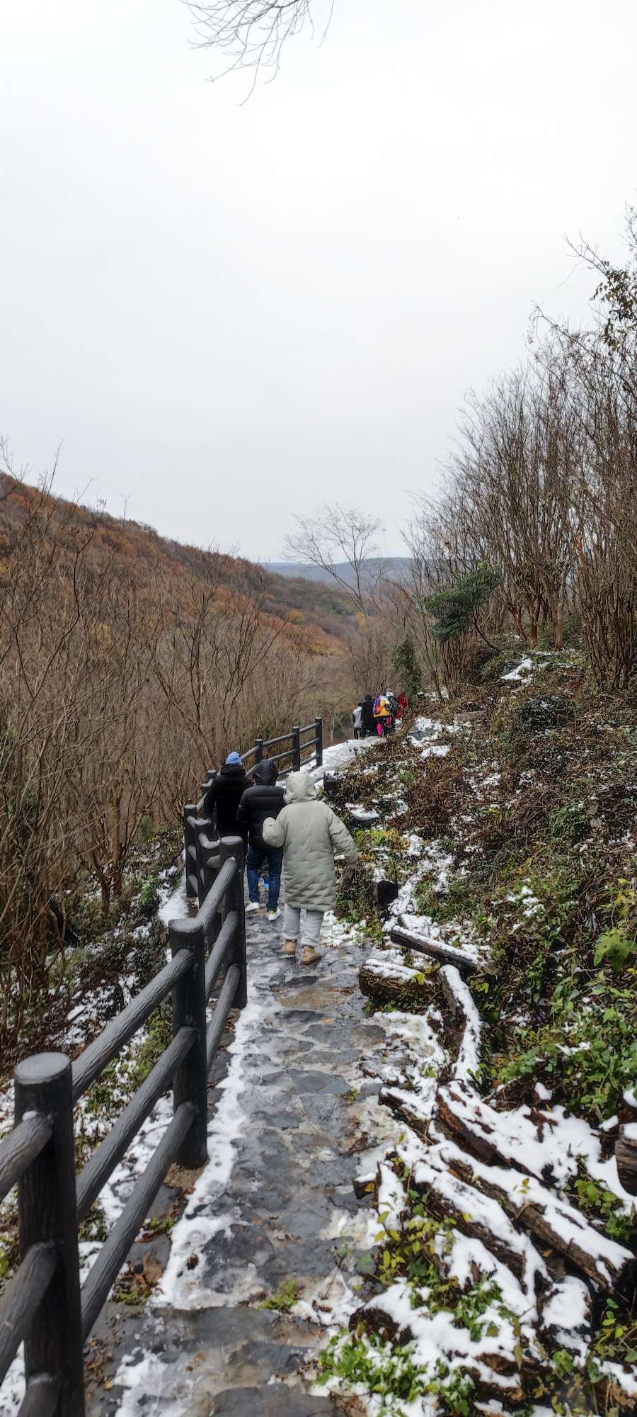 荆门圣境山雪景图片